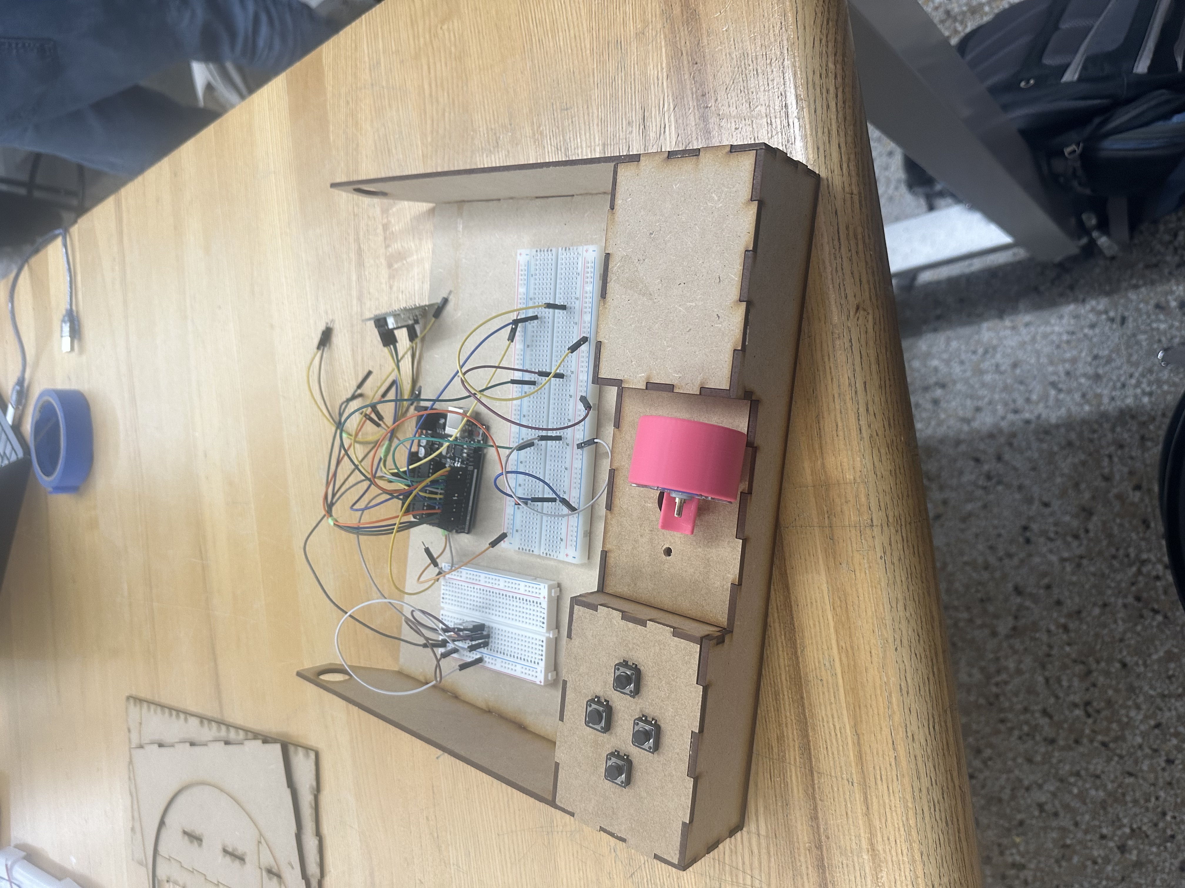 Mechanical ball shooter project